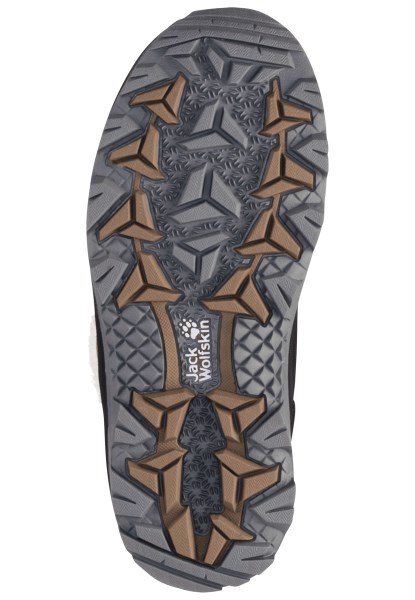 Hete Bruin-zwarte Vojo Shell Texapore Mid Vc K Jack Wolfskin