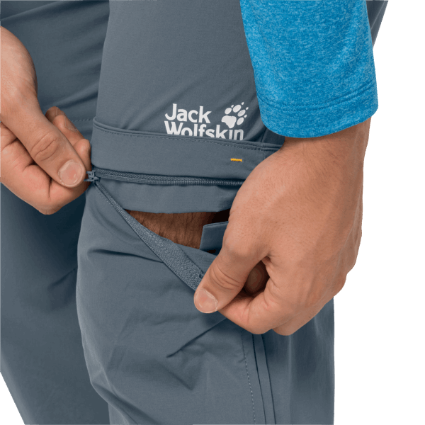 Brands Storm Grijze Overland Jack Wolfskin Met Ritssluiting Voor Heren