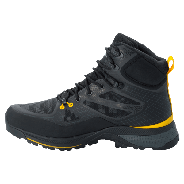 Zwarte Collectie Heren Force Trekker Texapore Mid Jack Wolfskin