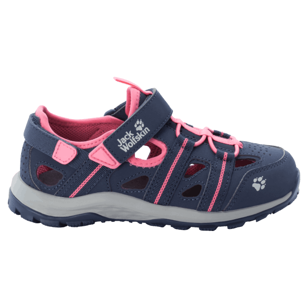 Jack Wolfskin Kid's Sun Climber Origin Blauw-koraal