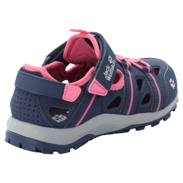 Jack Wolfskin Kid's Sun Climber Origin Blauw-koraal