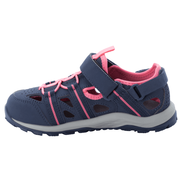 Jack Wolfskin Kid's Sun Climber Origin Blauw-koraal