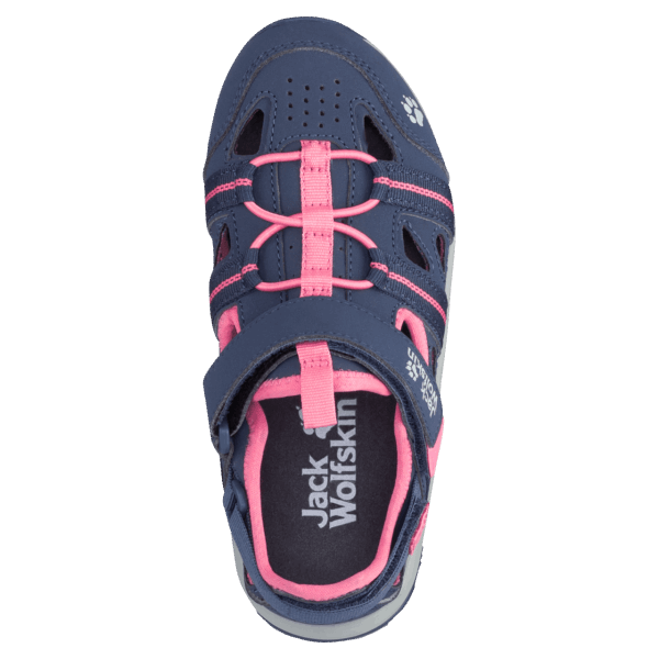 Jack Wolfskin Kid's Sun Climber Origin Blauw-koraal