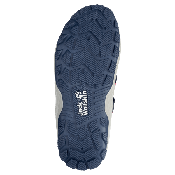 Jack Wolfskin Kid's Sun Climber Origin Blauw-koraal