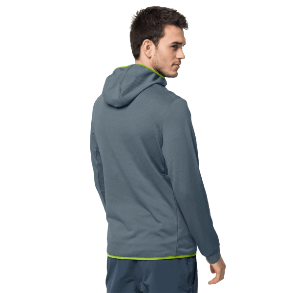 Jack Wolfskin Storm Grey Origin Hydro Grid Fleece Voor Heren