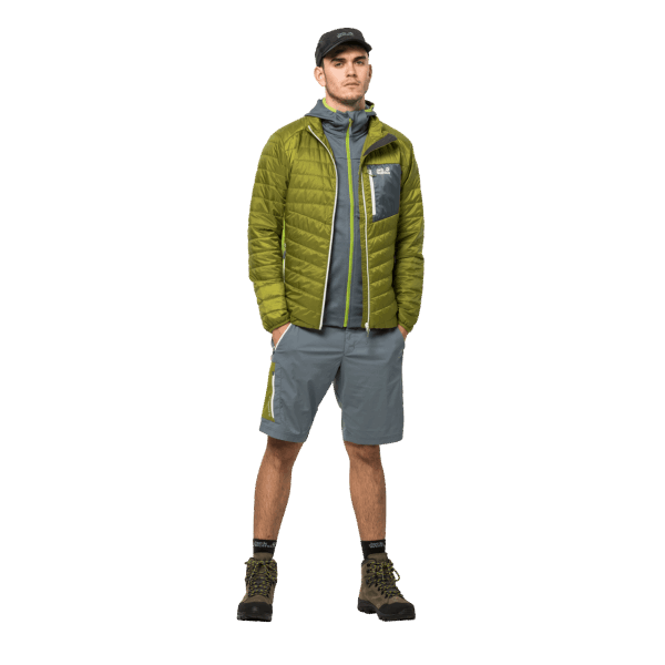 Jack Wolfskin Storm Grey Origin Hydro Grid Fleece Voor Heren
