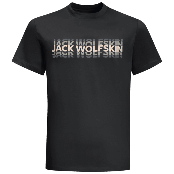 Originele Zwarte Heren Strobe T Jack Wolfskin