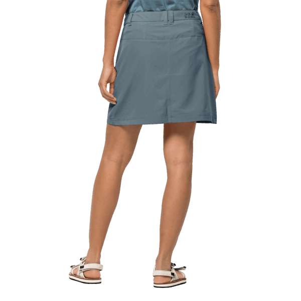 Origin Jack Wolfskin Teal Grijze Sonora Skort