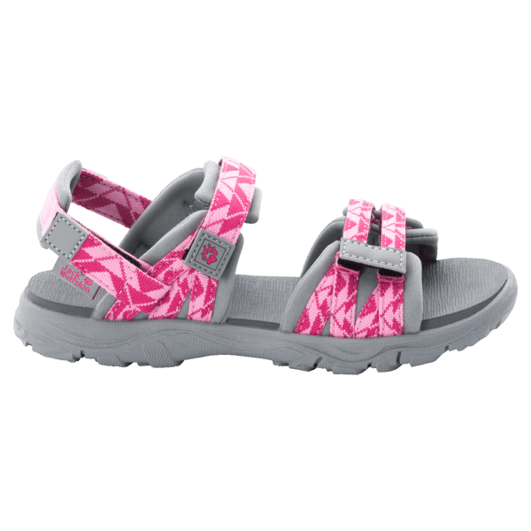 Origins Kid's 2 In 1 Sandaal Jack Wolfskin Roze-lichtgrijs