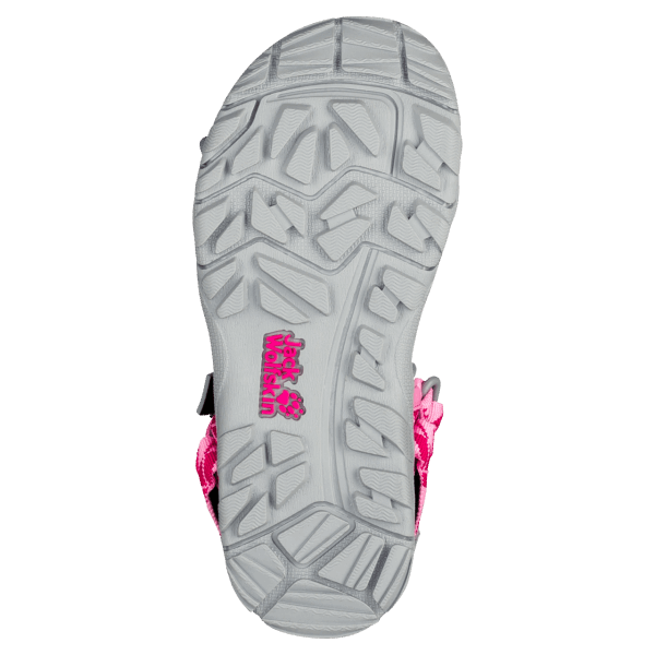 Origins Kid's 2 In 1 Sandaal Jack Wolfskin Roze-lichtgrijs