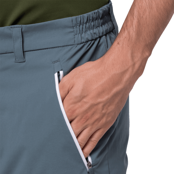 Heren Overland Broek Jack Wolfskin Hot Storm Grijs