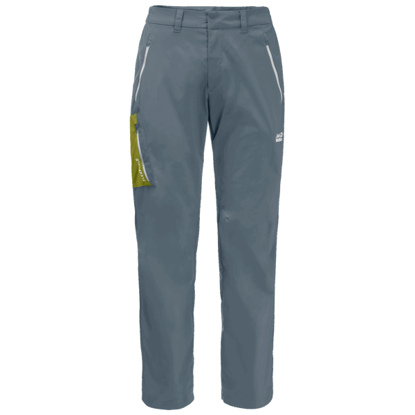 Heren Overland Broek Jack Wolfskin Hot Storm Grijs