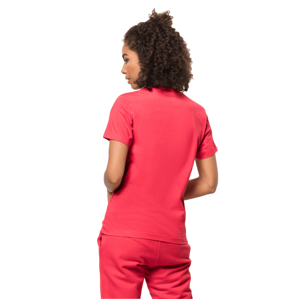 Tulp Rood Merk Dames Essential T Jack Wolfskin
