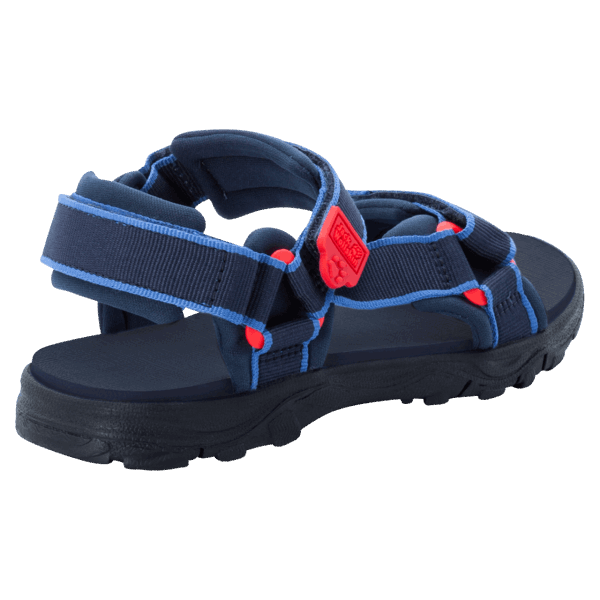 Zeven Zeeën 3 K Jack Wolfskin Blauw-rood Heet