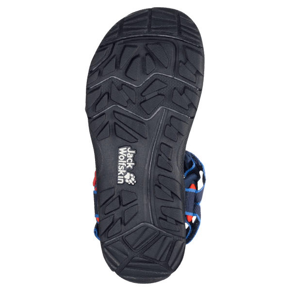 Zeven Zeeën 3 K Jack Wolfskin Blauw-rood Heet