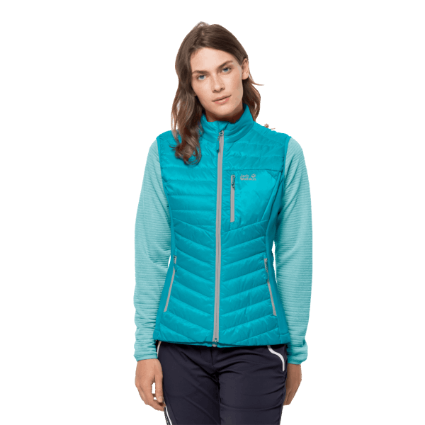 Dames Routeburn Vest Dark Aqua Jack Wolfskin Origin
