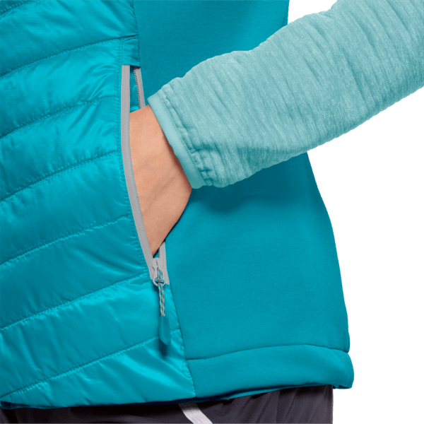 Dames Routeburn Vest Dark Aqua Jack Wolfskin Origin