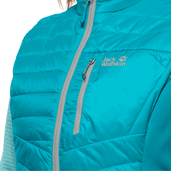 Dames Routeburn Vest Dark Aqua Jack Wolfskin Origin