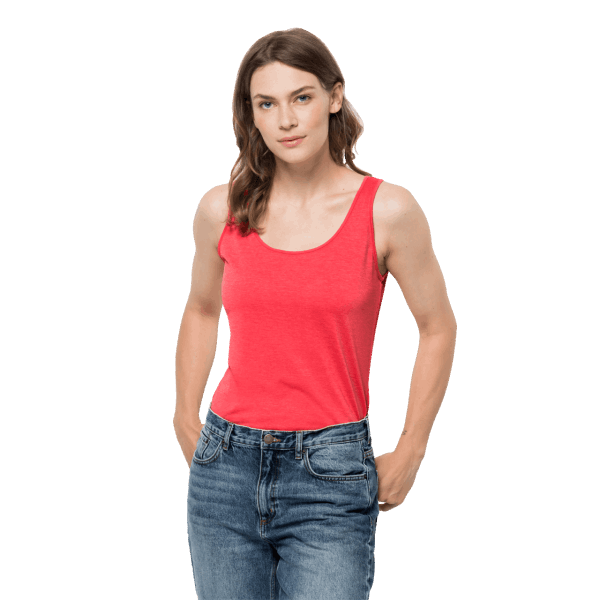 Dames Pack & Go Tanktop Hot Jack Wolfskin Tulprood