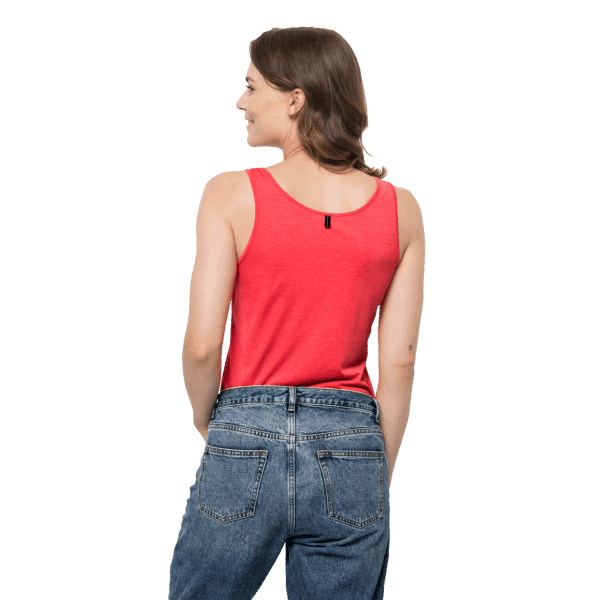Dames Pack & Go Tanktop Hot Jack Wolfskin Tulprood