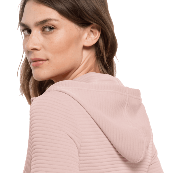 Jack Wolfskin Mode-damesjack Met Capuchon Fashion Light Blush