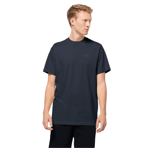Jack Wolfskin Essential T Night Blue Merk Voor Heren