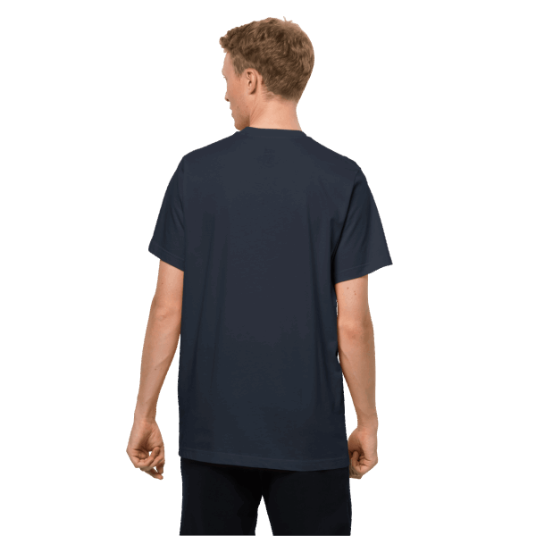 Jack Wolfskin Essential T Night Blue Merk Voor Heren