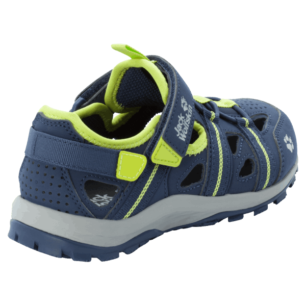 Jack Wolfskin Sun Climber Blue-limoen Collecties Voor Kinderen