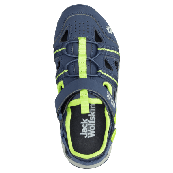 Jack Wolfskin Sun Climber Blue-limoen Collecties Voor Kinderen
