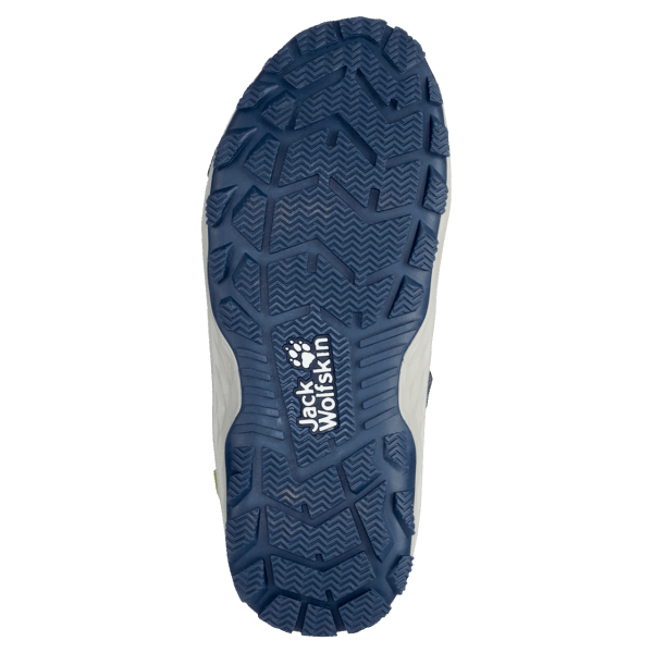 Jack Wolfskin Sun Climber Blue-limoen Collecties Voor Kinderen