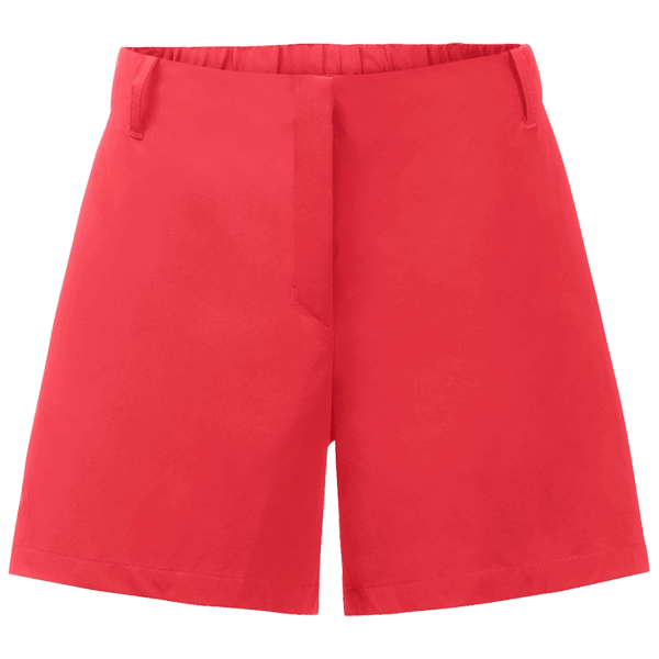 Jack Wolfskin Dames Pack & Go Short Hot Tulip Rood