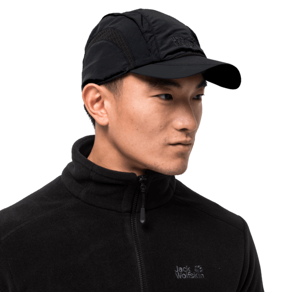 Jack Wolfskin Vent Pro Cap Hot Zwart