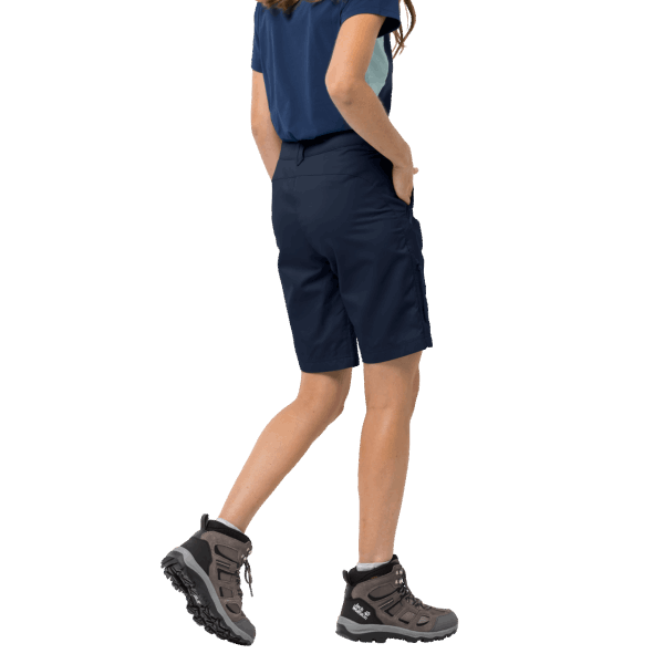 Active Trainingsshort Voor Dames Jack Wolfskin Hot Nachtblauw