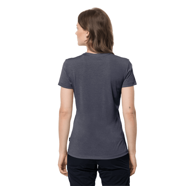 Origin Graphite Dames Crosstrail Graphic T Jack Wolfskin