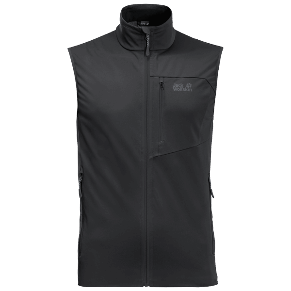 Origineel Hoogste Punt Vest M Jack Wolfskin Zwart