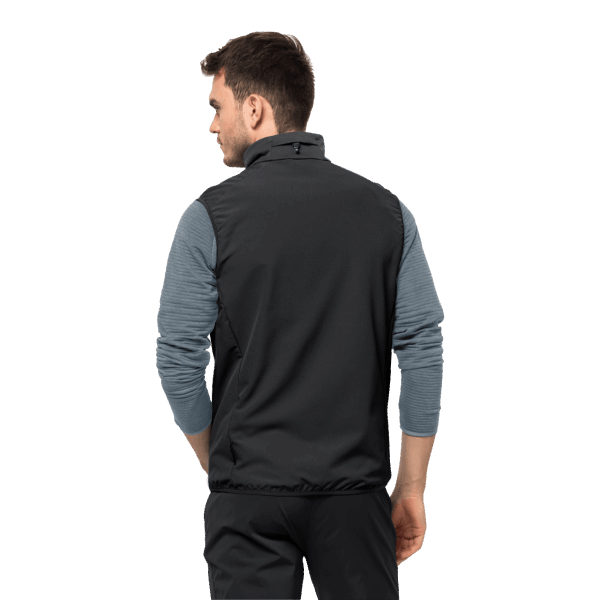 Origineel Hoogste Punt Vest M Jack Wolfskin Zwart