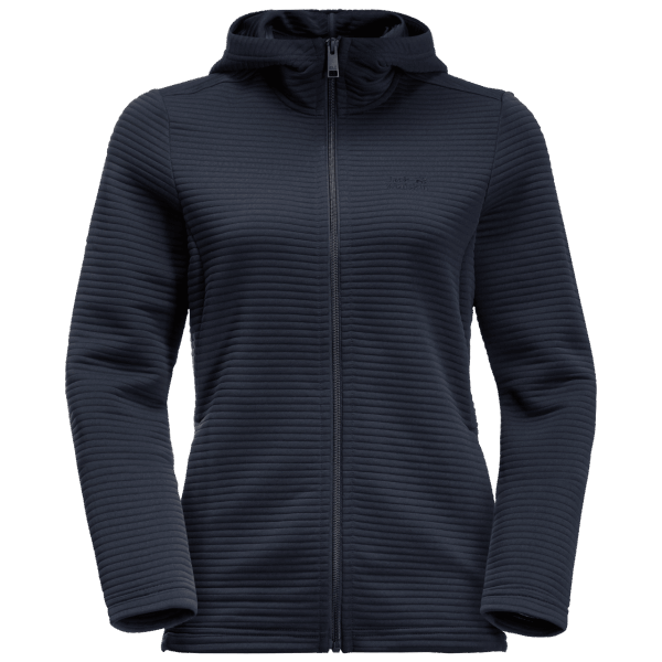 Jack Wolfskin Modesto Damesjack Met Capuchon Nachtblauw Nieuw