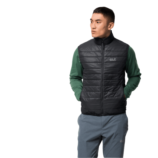 Heren Jwp Vest Black Jack Wolfskin Mode