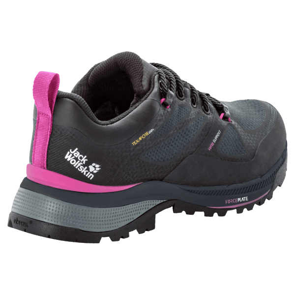Fantoomroze Jack Wolfskin Fashion Force Striker Texapore Low Voor Dames