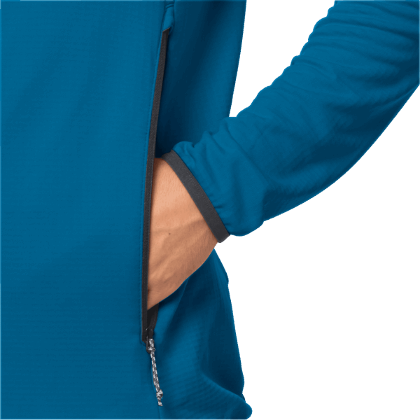 Blue Pacific Heren Dna Fleece Jack Wolfskin Best