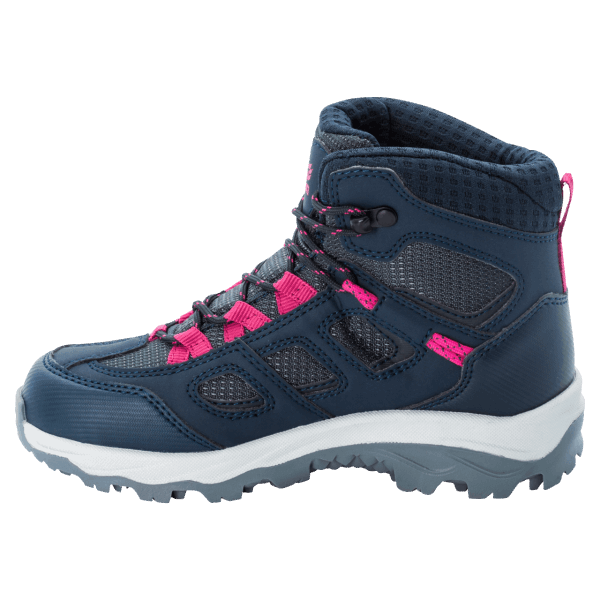 Donkerblauw-roze Nieuwe Jack Wolfskin Kid's Vojo Texapore Mid