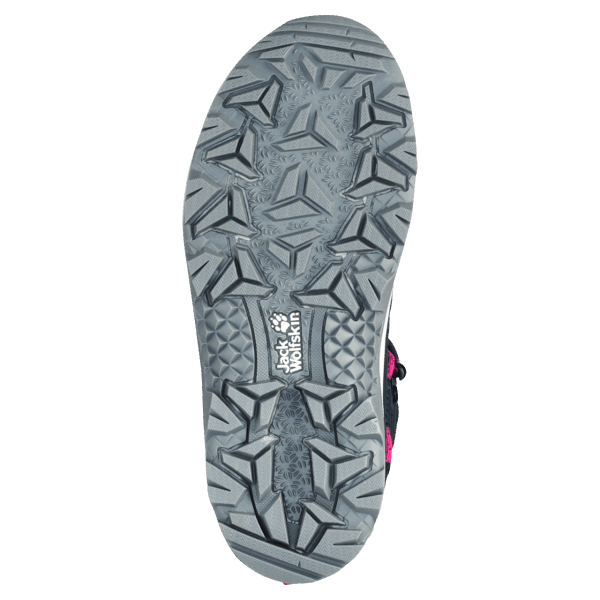 Donkerblauw-roze Nieuwe Jack Wolfskin Kid's Vojo Texapore Mid