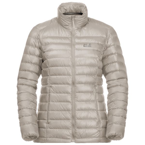 Stoffige Grijze Jwp Donsjack Wolfskin-merken Voor Dames