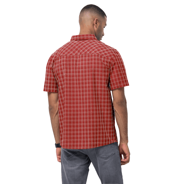 Mexican Pepper Checks Origin Jack Wolfskin Warmwaterbronnenoverhemd Voor Heren