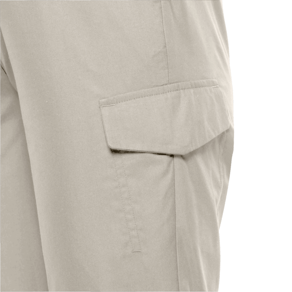 Jack Wolfskin Stoffige Grijze Dames Tripbroek Aan Het Meer Origine