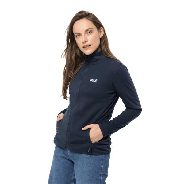 Jack Wolfskin Nieuwe Jwp-tussenlaag Voor Dames Nachtblauw