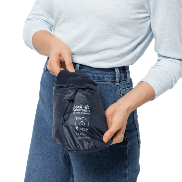 Jack Wolfskin Nieuwe Jwp-tussenlaag Voor Dames Nachtblauw