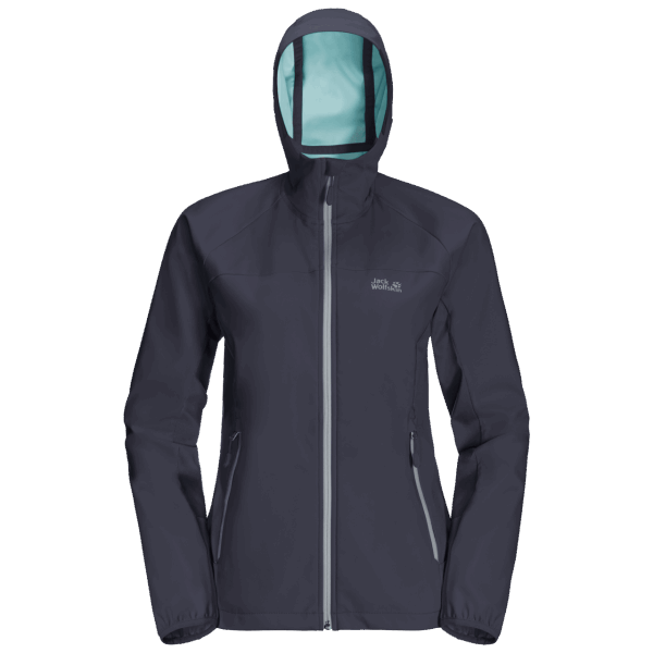 Dames Eagle Peak Ii Softshell Grafiet Jack Wolfskin Merken