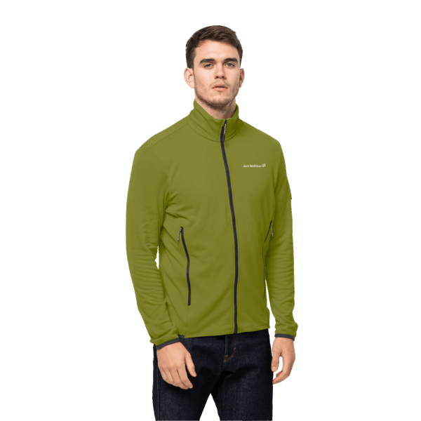 Golden Cipres Heren Dna Fleece Nieuwe Jack Wolfskin