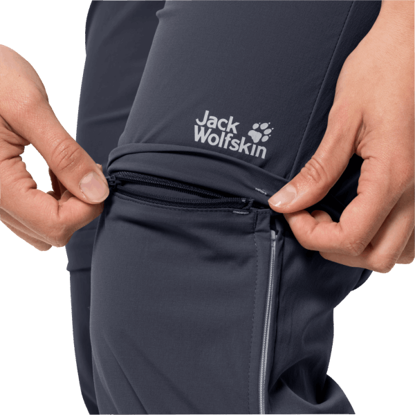 Originele Jack Wolfskin Grafiet Dames Overland Wegritsbaar